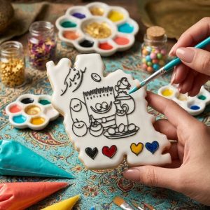 Iran Painting Cookie
