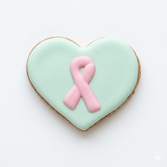 Pink Day Handcrafted Iced Cookies