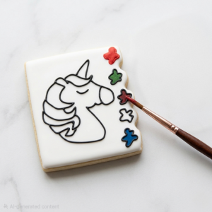Paint-Your-Own Icing Unicorn Cookie Kit