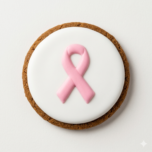 Pink Day Handcrafted Iced Cookies